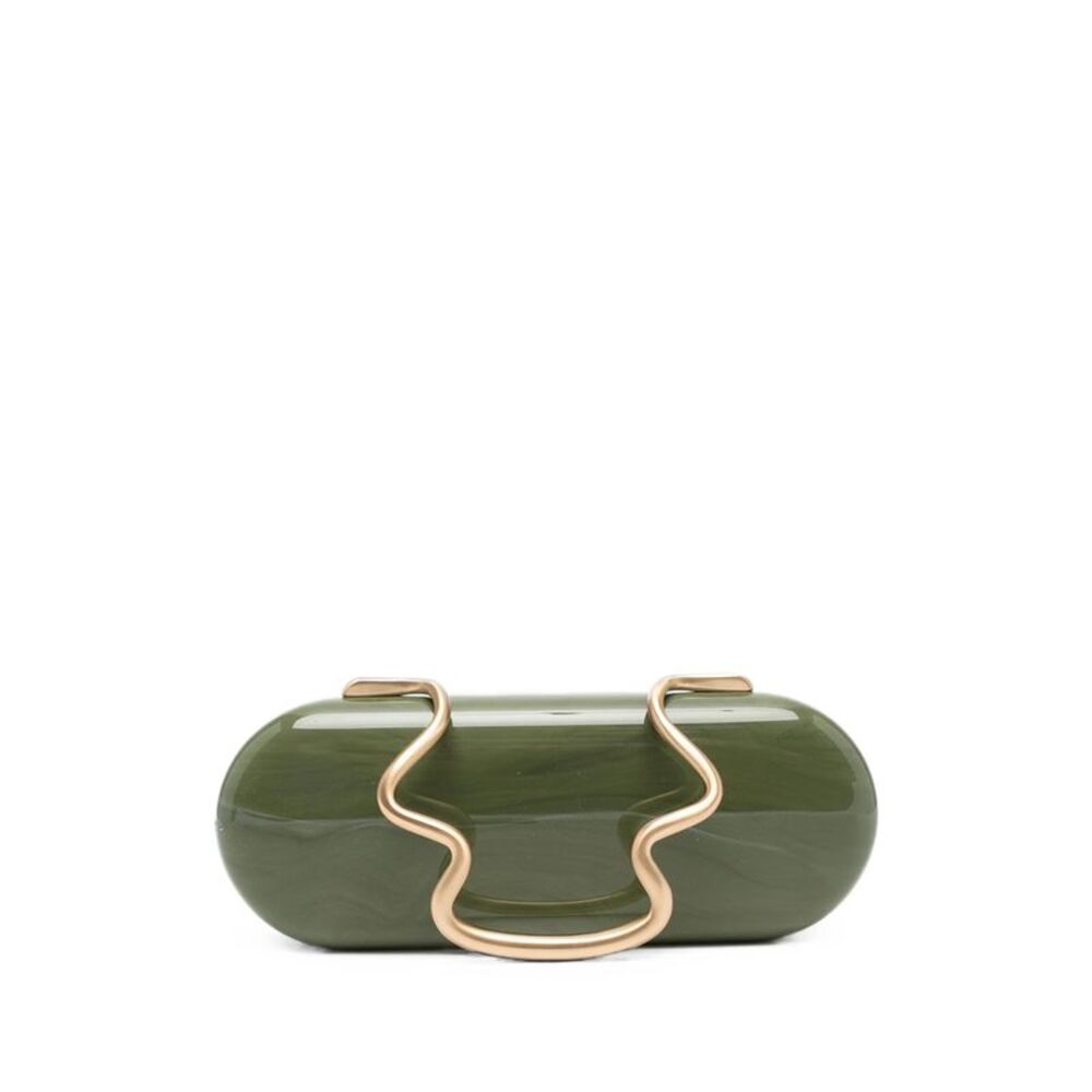 Cult Gaia Green Clutch Bags Women
